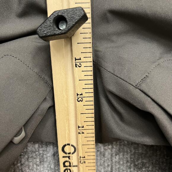 Salomon Pants Mens 38 Brown Gray GORE-TEX Ski Snow Waterproof Shell Breathable - Picture 14 of 16